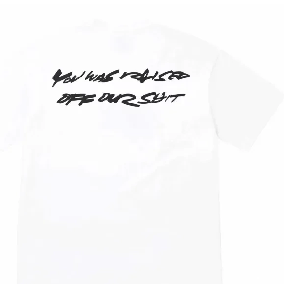 Black Tee L Logo White 24SS and Futura XL S Box M 0908